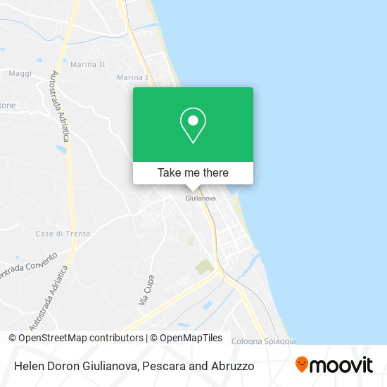 Helen Doron Giulianova map