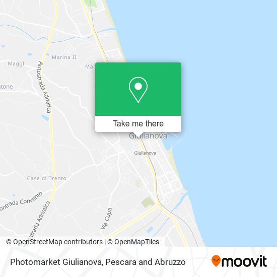 Photomarket Giulianova map