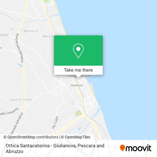 Ottica Santacaterina - Giulianova map