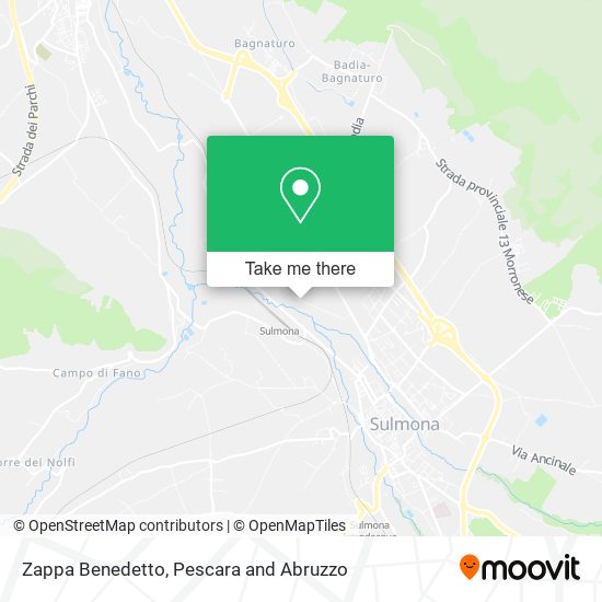 Zappa Benedetto map