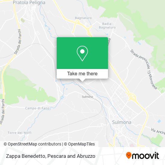 Zappa Benedetto map