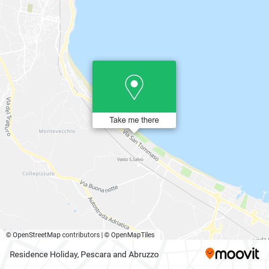 Residence Holiday map