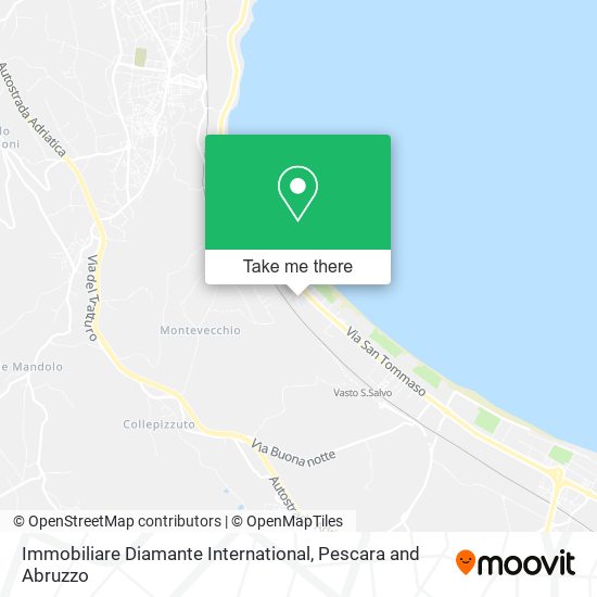 Immobiliare Diamante International map