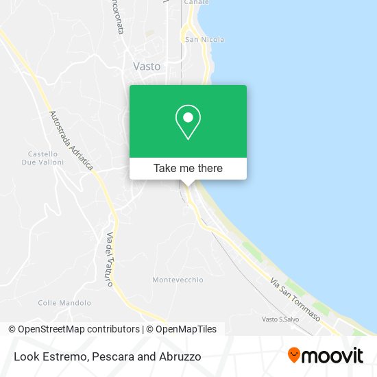 Look Estremo map