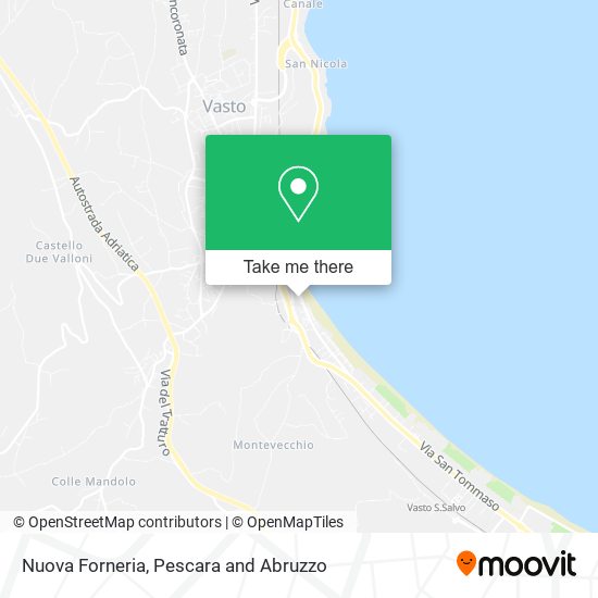 Nuova Forneria map
