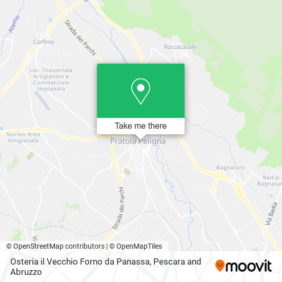 Osteria il Vecchio Forno da Panassa map