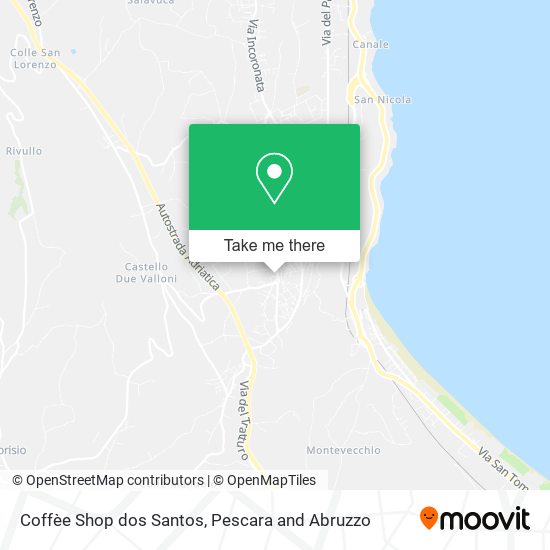 Coffèe Shop dos Santos map