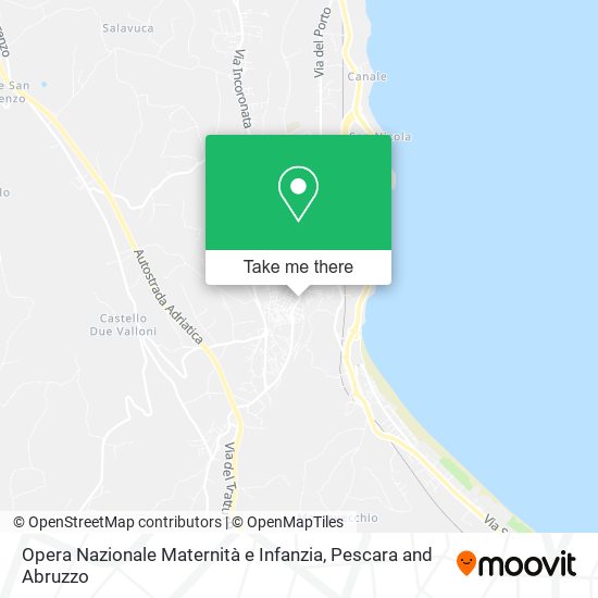 Opera Nazionale Maternità e Infanzia map
