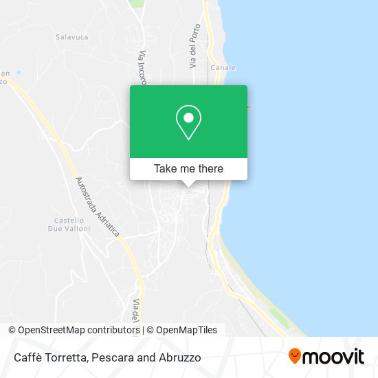 Caffè Torretta map