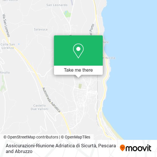 Assicurazioni-Riunione Adriatica di Sicurtà map