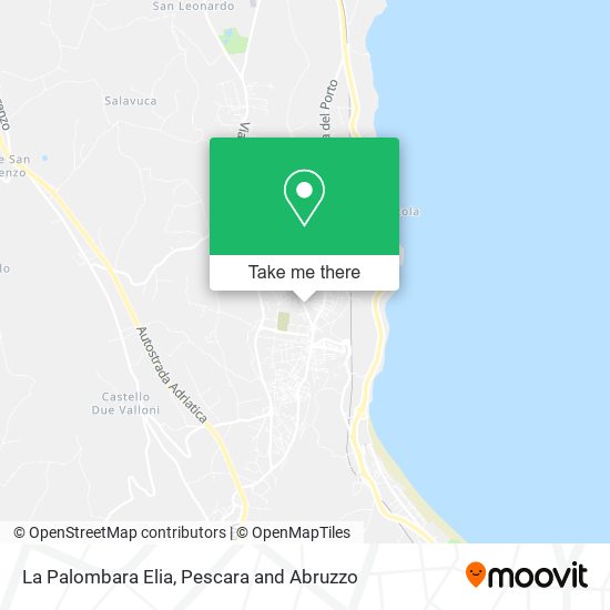 La Palombara Elia map