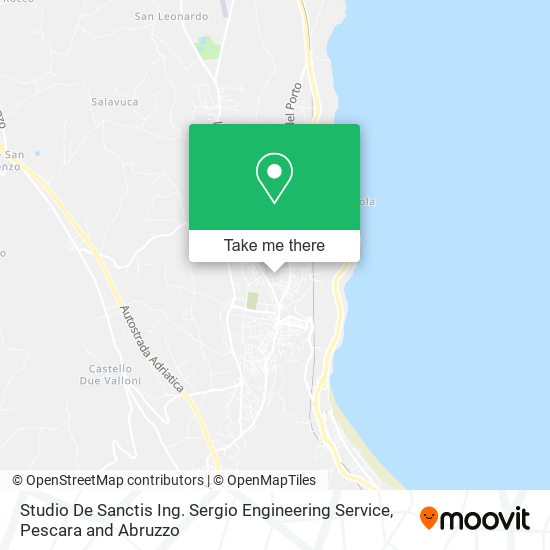 Studio De Sanctis Ing. Sergio Engineering Service map