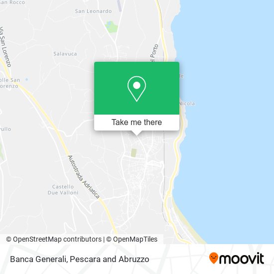 Banca Generali map