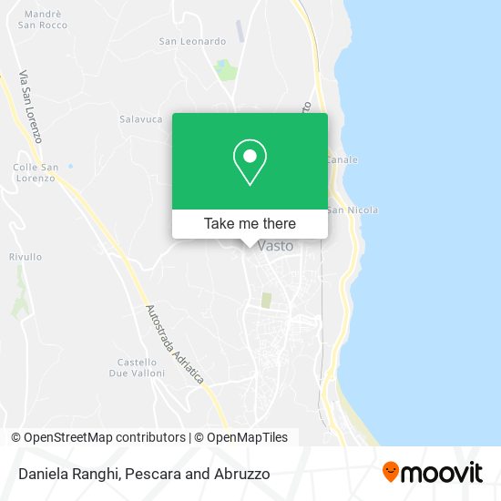Daniela Ranghi map