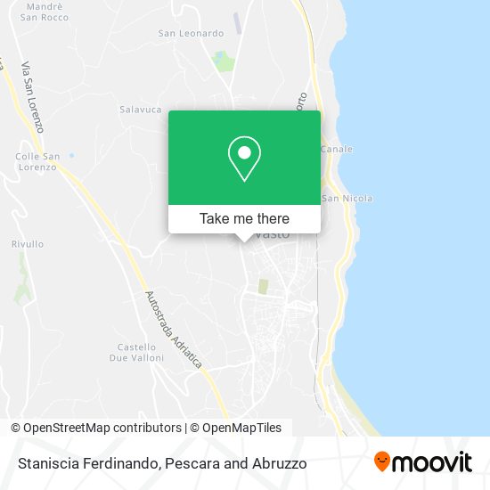 Staniscia Ferdinando map