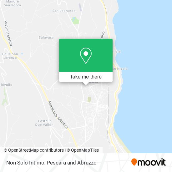 Non Solo Intimo map
