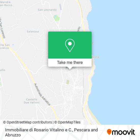 Immobiliare di Rosario Vitalino e C. map