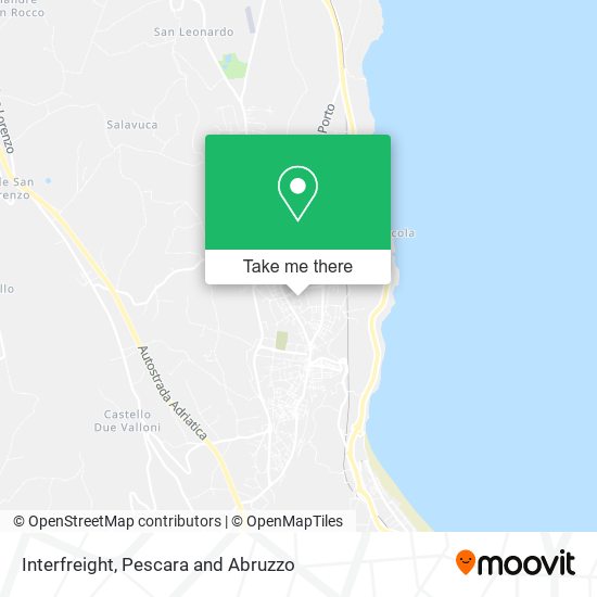 Interfreight map