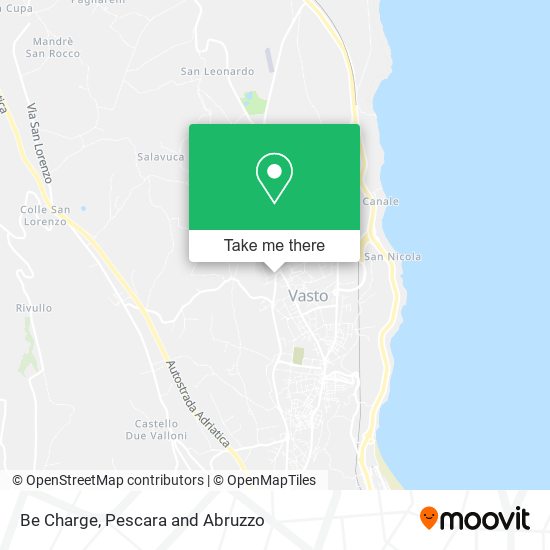 Be Charge map