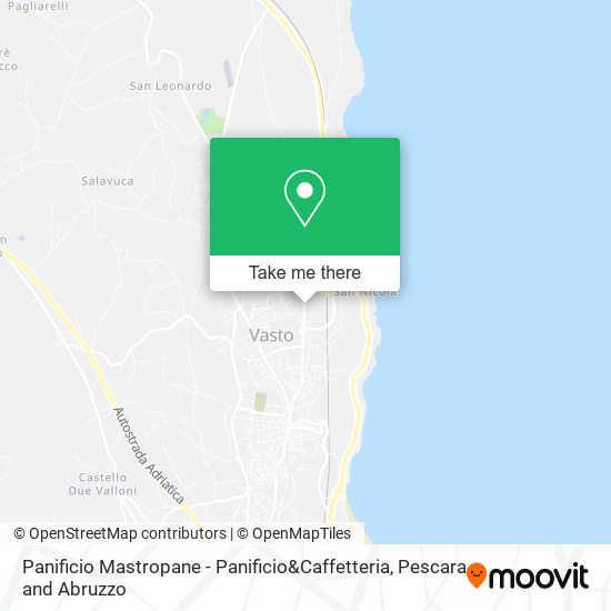 Panificio Mastropane - Panificio&Caffetteria map