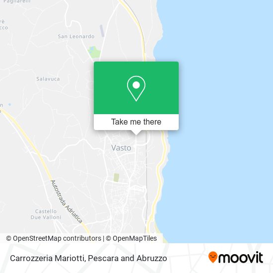 Carrozzeria Mariotti map