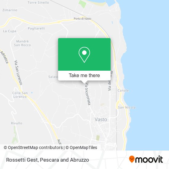 Rossetti Gest map
