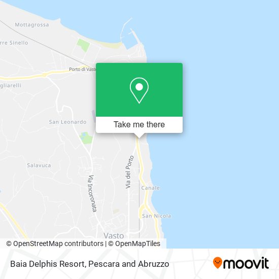 Baia Delphis Resort map