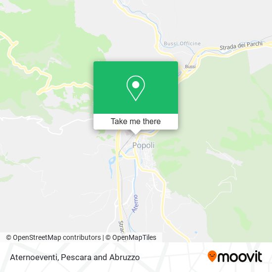 Aternoeventi map