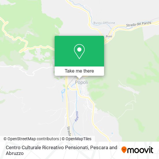 Centro Culturale Ricreativo Pensionati map