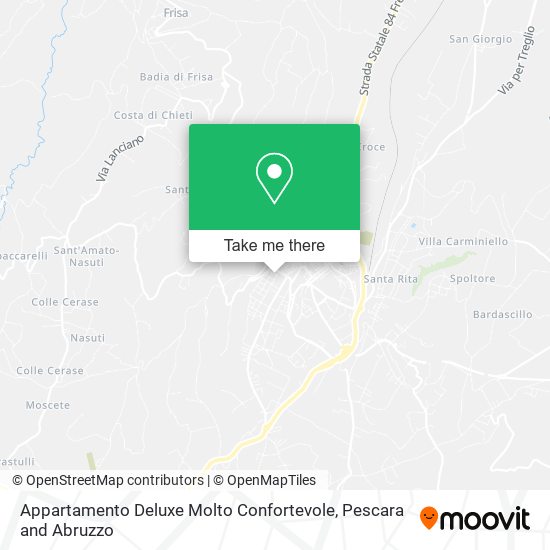 Appartamento Deluxe Molto Confortevole map