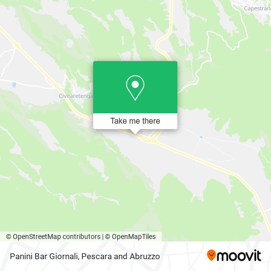 Panini Bar Giornali map