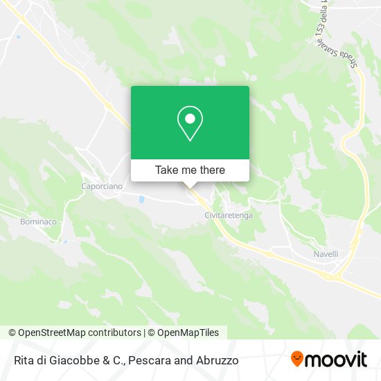 Rita di Giacobbe & C. map