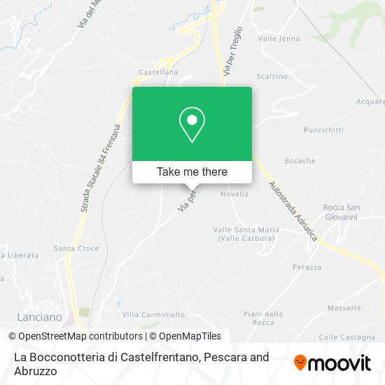 La Bocconotteria di Castelfrentano map