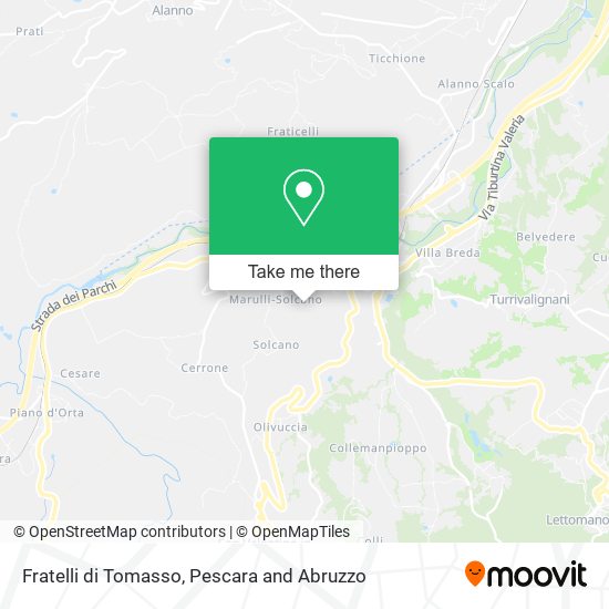 Fratelli di Tomasso map