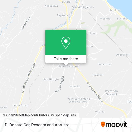 Di Donato Car map