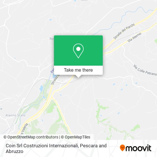 Coin Srl Costruzioni Internazionali map