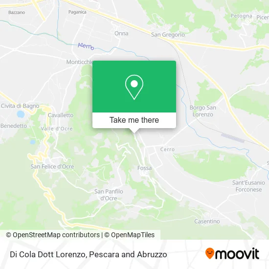 Di Cola Dott Lorenzo map