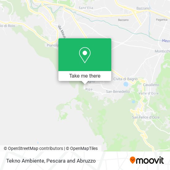 Tekno Ambiente map