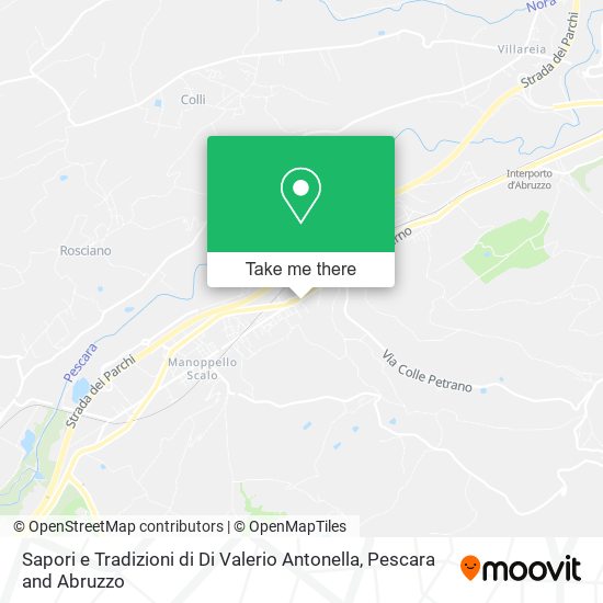 Sapori e Tradizioni di Di Valerio Antonella map