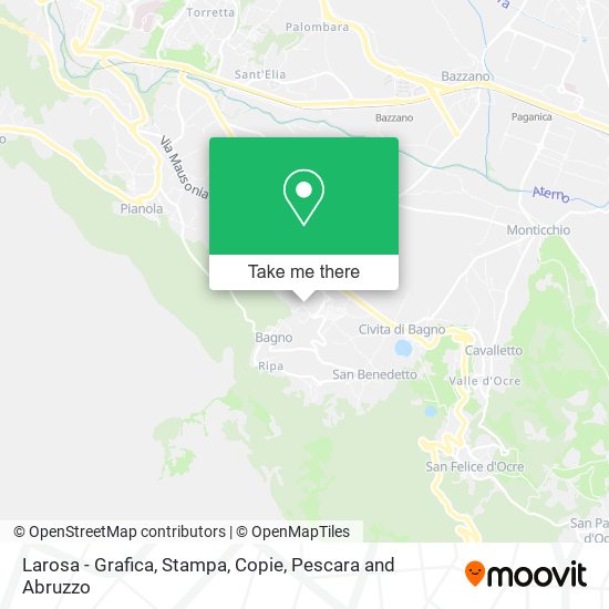 Larosa - Grafica, Stampa, Copie map