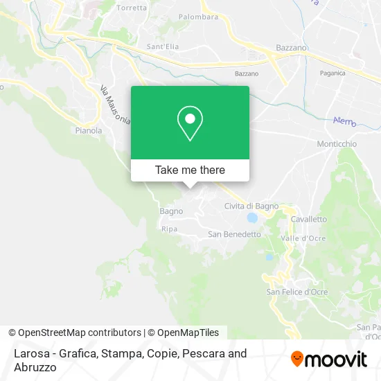 Larosa - Grafica, Stampa, Copie map