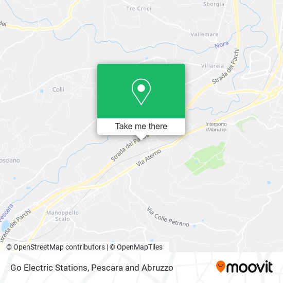 Go Electric Stations map