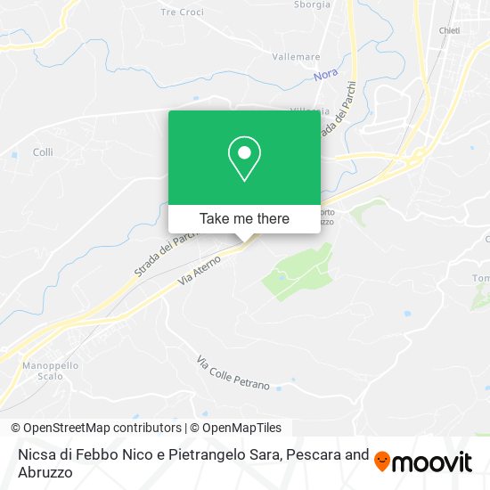 Nicsa di Febbo Nico e Pietrangelo Sara map