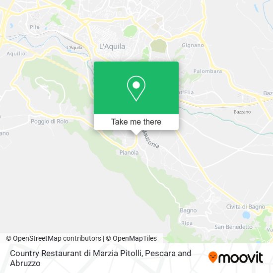 Country Restaurant di Marzia Pitolli map