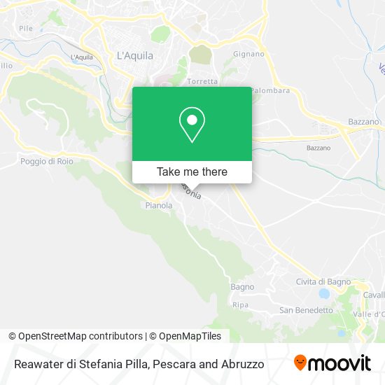Reawater di Stefania Pilla map