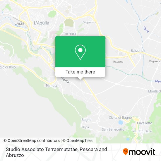 Studio Associato Terraemutatae map