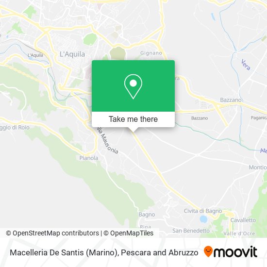 Macelleria De Santis (Marino) map