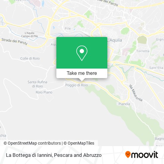 La Bottega di Iannini map