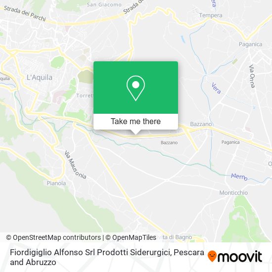 Fiordigiglio Alfonso Srl Prodotti Siderurgici map