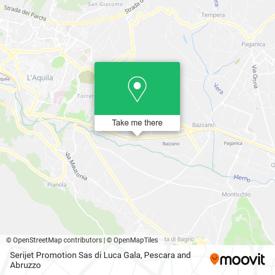 Serijet Promotion Sas di Luca Gala map